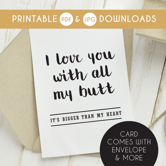 printable funny boyfriend  card funny boyfriend  birthday  card