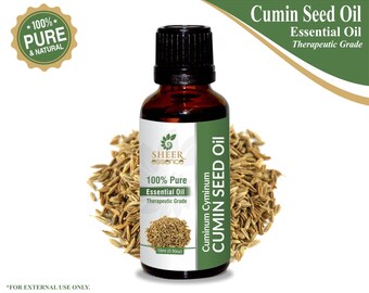 100% Pure Natural Cumin Essential Oil - Sheer Essence - Therapeutic Grade Cumin Seed Oil 5ml To 500ml Free Shipping Worldwide
