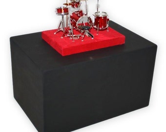 Drum Set Cremation Urn, Snare Drum Urn, Music Urn