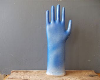 Vintage Hand / Ceramic Hand / Glove Mold Hand / Home Decor / Art Object / Jewerly organizer