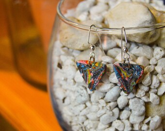 Handmade Clay Bead Earrings for Women/Girls/Bridesmaids/Weddings/Guests/Parties/Birthdays/Gifts/Presents/Holidays/Dangle/ClayBeads