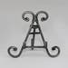 Decorative Metal Easel Display Stand- Pewter, Iron, Antique Brass, and Copper- 4 inches tall