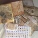 Antique mini album kit by Melissa Francis