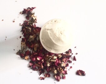 Organic Body Butter Natural Body Butter Organic Lotion Rose Body Lotion Body Cream Natural Lotion Hand Lotion Whipped Lotion Vegan Skincare