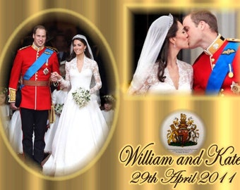 Royal Wedding Prince William & Kate Middleton Souvenir Magnet 2.5 x 3.5