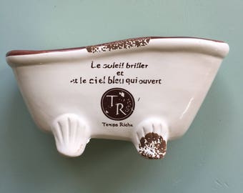 Rare Succulent-Bathtub Succulent Planter with Drainage Hole