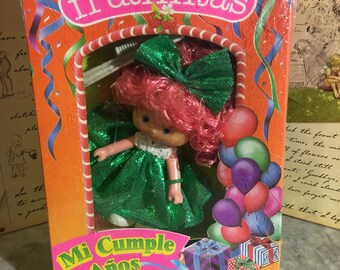 Vintage Strawberry Shortcake Argentina Fruitilitas Doll NIB