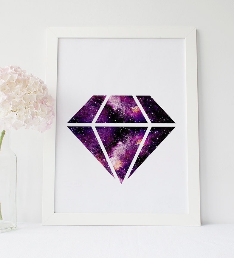Diamond Wall Art Galaxy Diamond Art Galaxy Diamond Poster