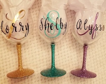Personalized Wine Glasses