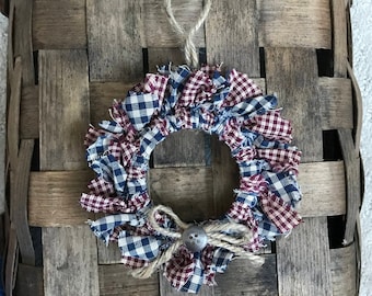 Homespun Wreath Ornament