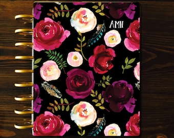 Planner COVER, Black Planner Cover, Laminated Covers, Mambi Cover, Discbound Covers, Happy Planner Cover, Recollections Cover, Mambi Covers