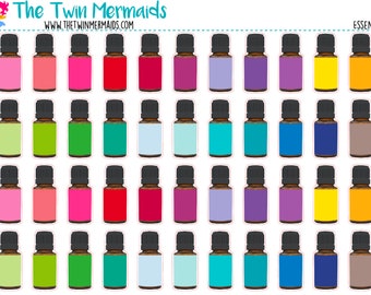 Essential Oils Planner Stickers
