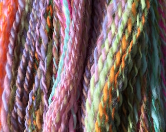 Handspun yarn - Neon