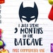 I just spent 9 months, Batcave, onesie, onesie svg, newborn Svg, Dxf, Png, Jpg, Cut Crafting svg file, Cricut svg, batman onesie, svg