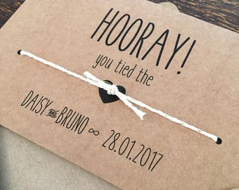 Personalised Handmade Wedding Day Congratulations Card, Vintage Rustic Style