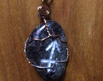 Sagittarius Stone Zodiac Necklace
