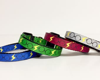 Harry Potter inspired Cat Collar - Dog Collar - Gryffindor - Ravenclaw - Slytherin - Christmas - Dog Gift