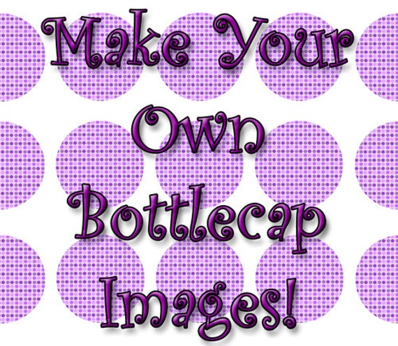 items similar to photoshop bottlecap templates and tutorial add on
