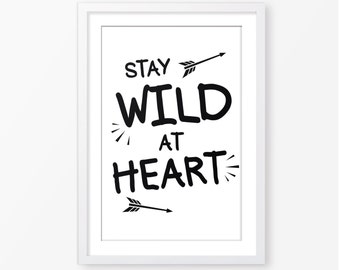 Digital kids quote,nursery decor,nursery poster,kids wall art,children's room decor,monochromatic,black and white,arrow,typography quote