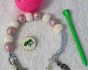Golf Stroke Counter with Handmade BEads