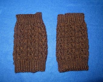 Dark Brown Boot Cuffs