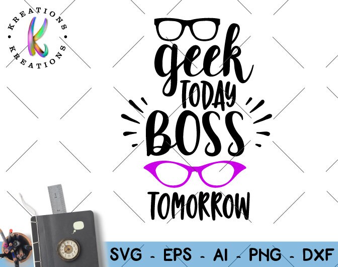 Download geek svg geek shirt design svg geek boss svg cut cutting