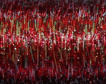 Goldwork 371 Thread - Sparkling Red - Benton & Johnson passing/couching thread/synthetic thread/metallic thread - 562/0509