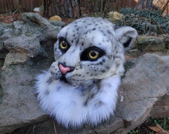 Snow Leopard Deluxe Headmask