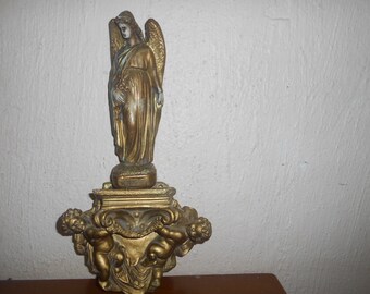 very old religious statue