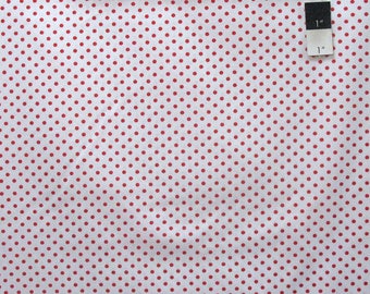 Tanya Whelan TW43 Delilah Dots White Cotton Fabric By The Yard