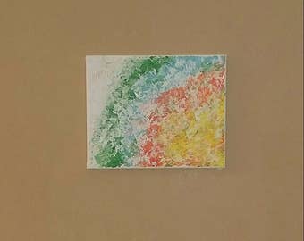 8X10 inch Abstract Painting