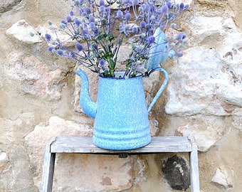 French Enamelware Coffee Pot