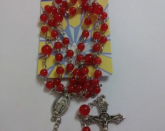 Glass Bead Rosary