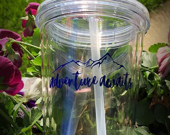 Adventure Awaits Tumbler