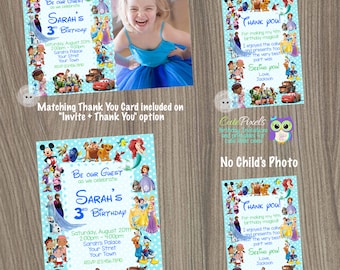free disney invitation maker