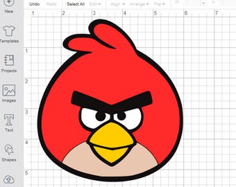 Angry Birds SVG Layered Cut File for Cricut/Silhouette