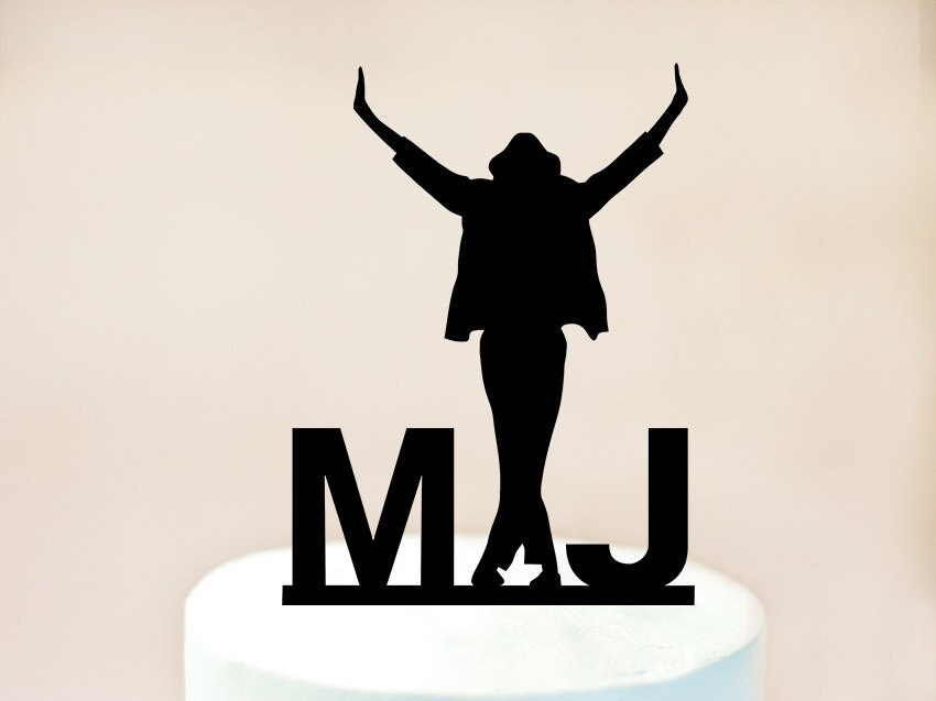 Michael Jackson Cake Topper Michael Jackson PartyMichael