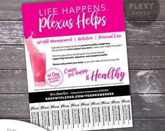 flyers with tear off tabs