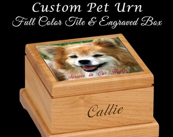 Custom Pet Urn, Pet Urn, Dog Urn, Cat Urn, Cremation Urn, Memorial Gifts, Pet Memorial, Dog Memorial, Cat Memorial, Personalized Pet Urn