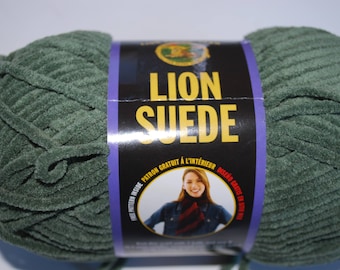 1 skein Lion Suede Lion Brand Yarn Sage