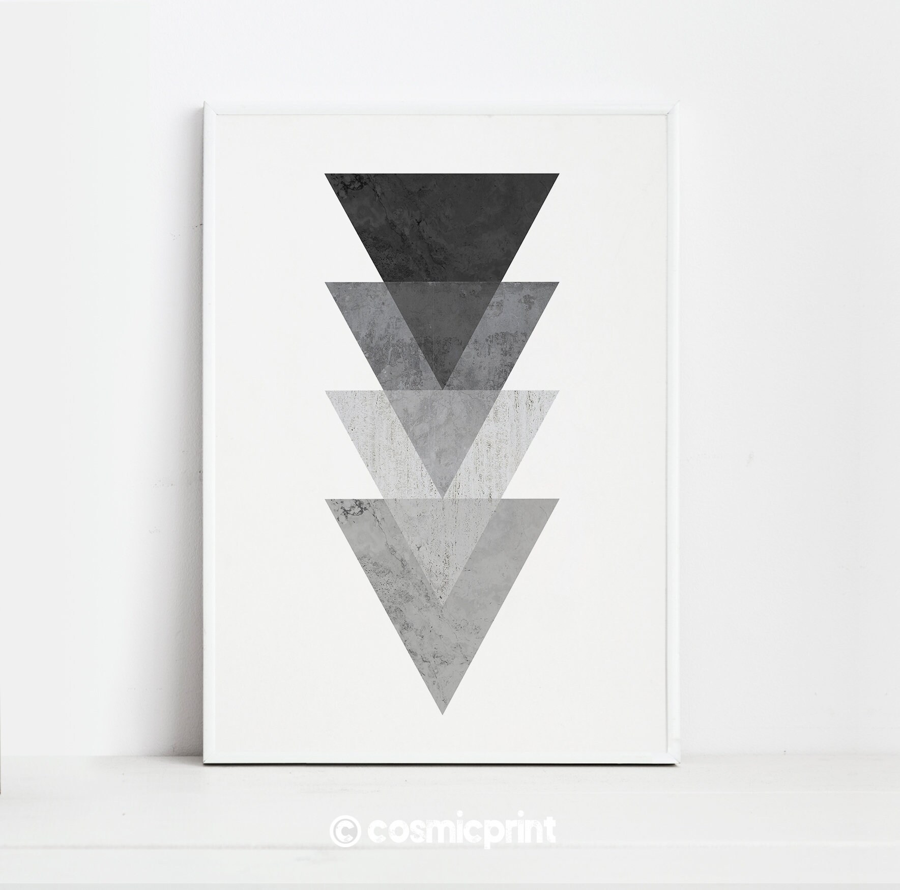 Black and white Prints Geometric Wall Art Geometric Prints