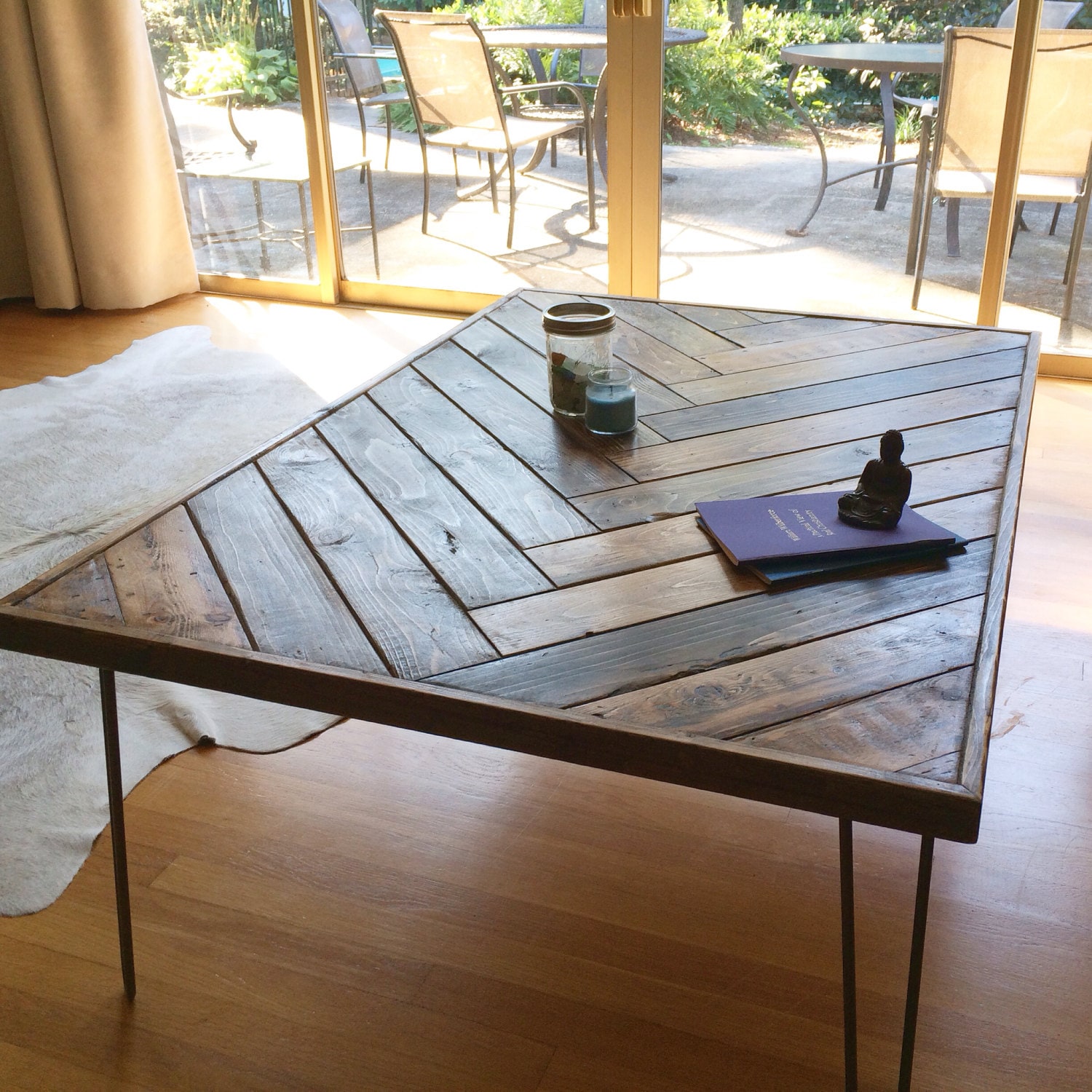 Herringbone Coffee Table