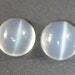 Cat's Eye Moonstone Pair of 9mm Round Cabochons