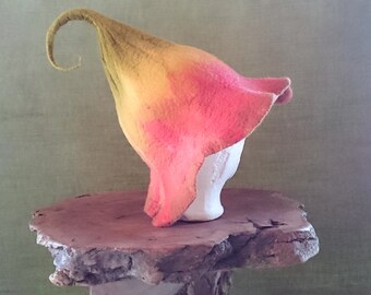 Merino wool felted hat