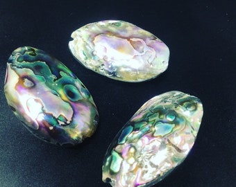 Abalone Shell Beads 25-30mm aprox