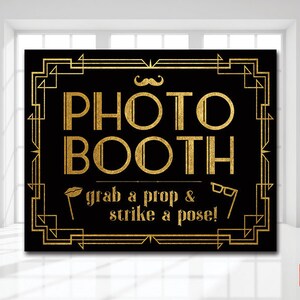 Gatsby photo booth | Etsy