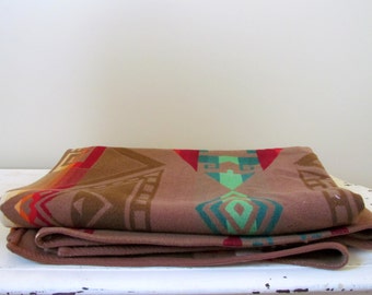 Antique Center Point Pendleton Indian Trade Blanket, 1920's