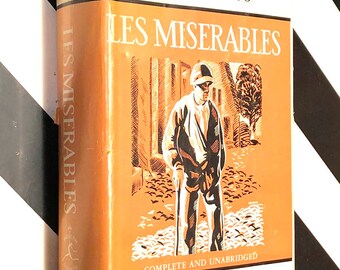 Les Miserables by Victor Hugo (1950) modern library book