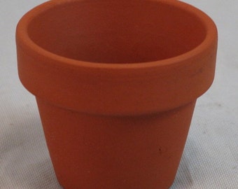 5 - 4.25" Clay Pots - Great for Plants and Crafts