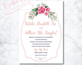 Natalie Wedding Invitation Design